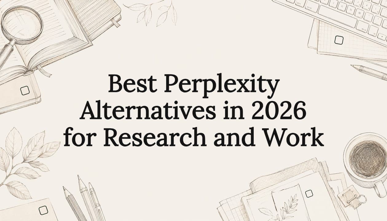 Best Perplexity Alternatives in 2026 for Research and Work