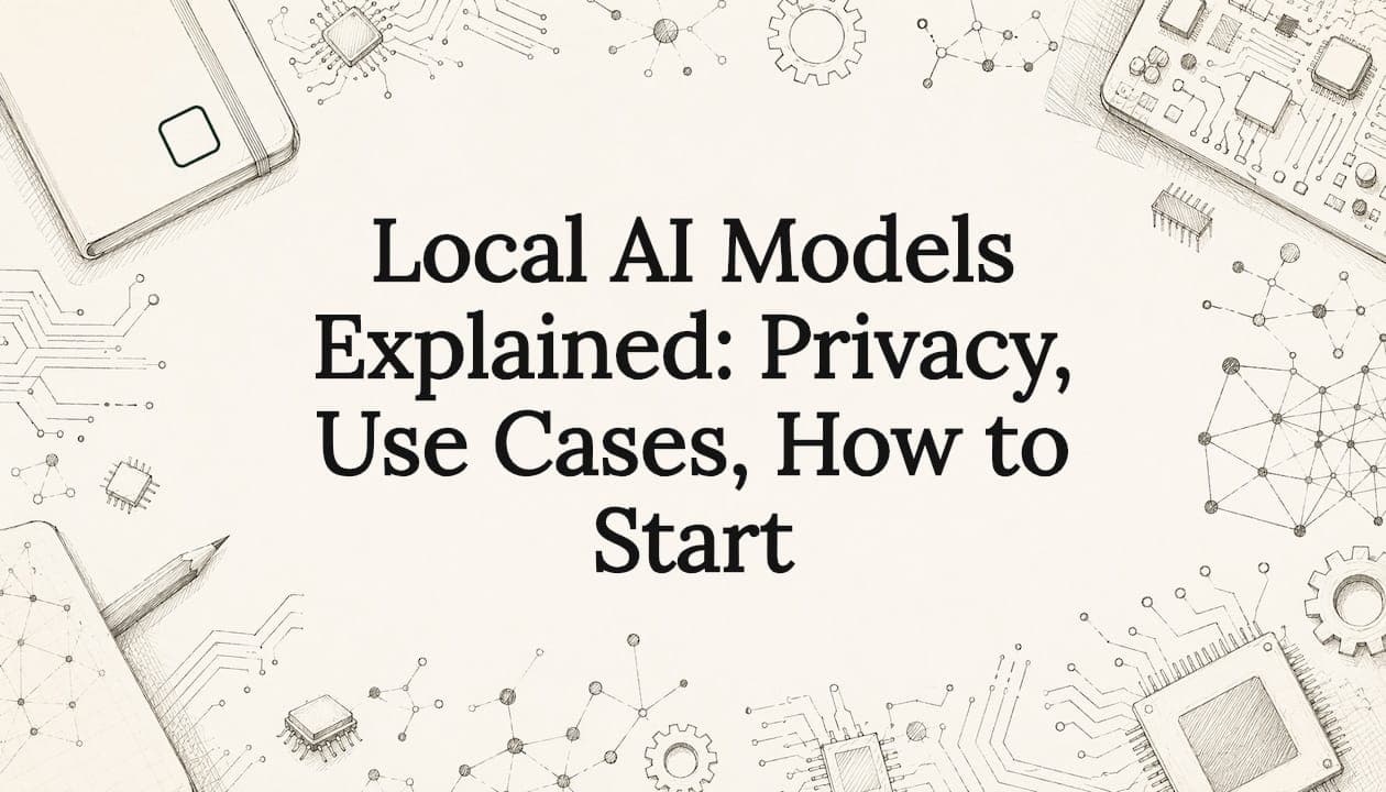 Local AI Models Explained: Privacy, Use Cases, How to Start