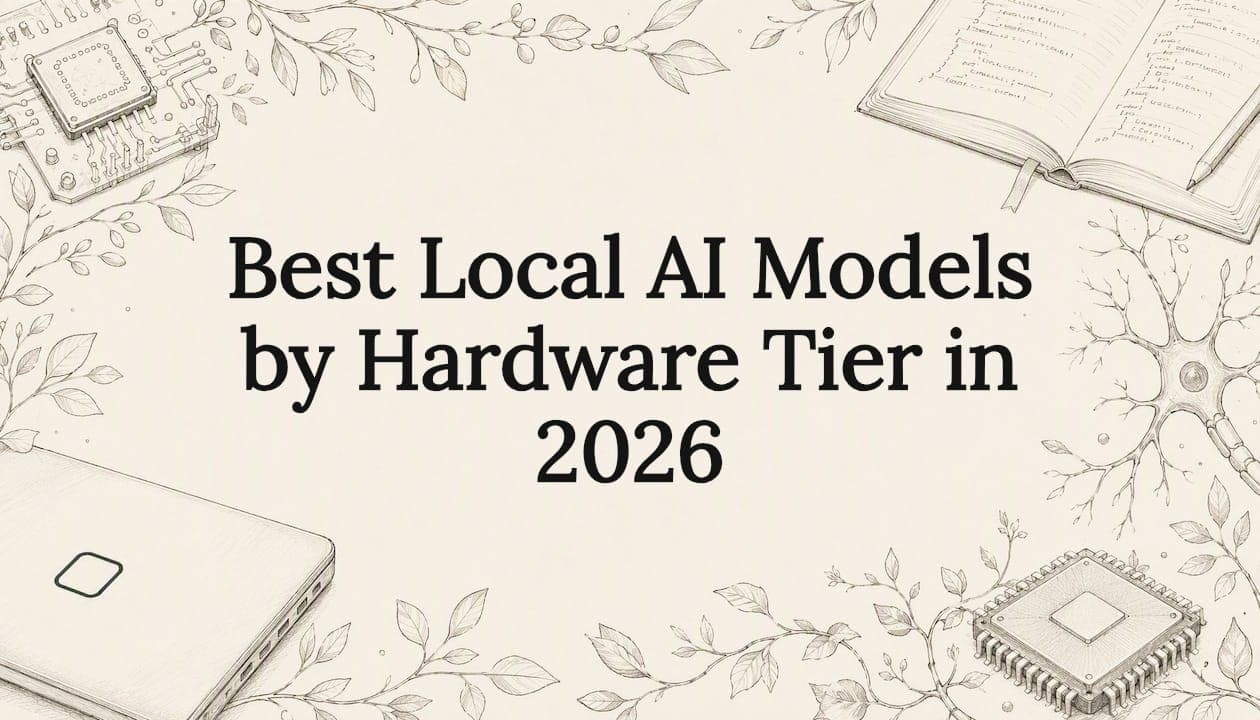 Best Local AI Models by Hardware Tier in 2026