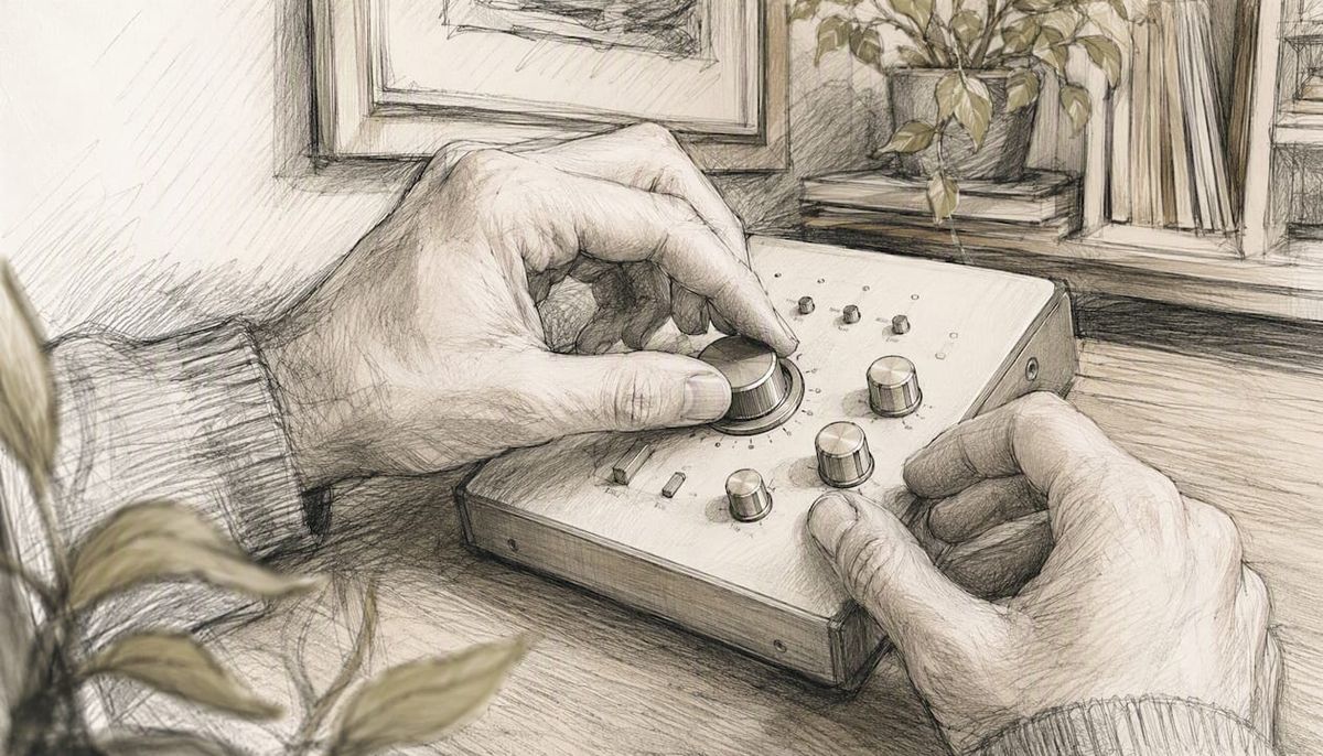 Hands tuning hardware for AI performance